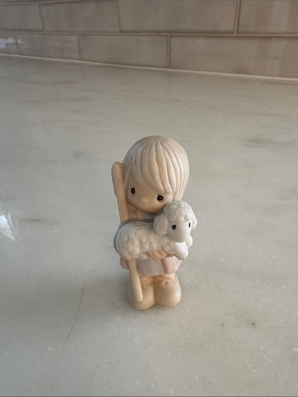 Precious Moments - 1982 Shepherd Boy with lamb